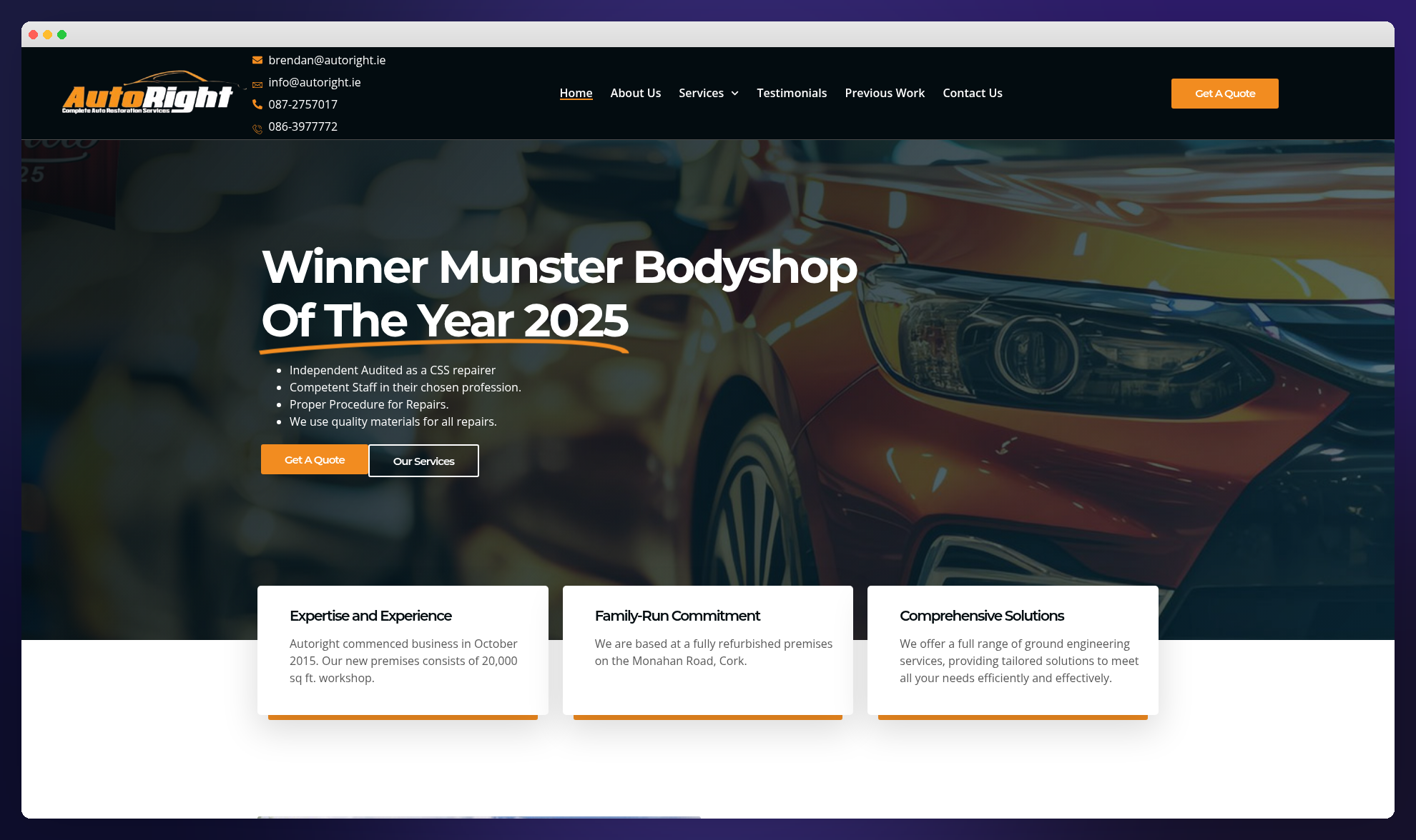 Custom Web Application — Software / SaaS